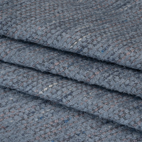 Recycled Olefin and Acrylic Upholstery Boucle and Chenille Tweed - Whisper Stripes - Virginia Collection