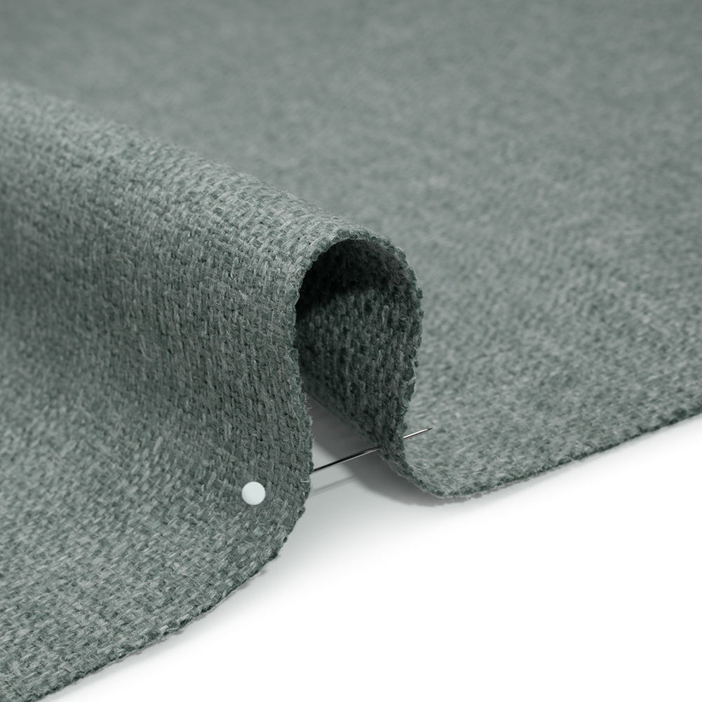 Polyester and Linen Textured Upholstery Woven - Chambray - Georgia Collection