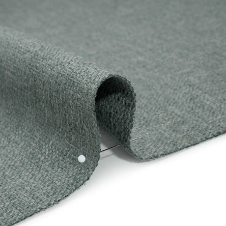 Polyester and Linen Textured Upholstery Woven - Chambray - Georgia Collection