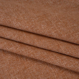 Polyester and Linen Textured Upholstery Woven - Guava - Georgia Collection