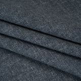 Polyester and Linen Textured Upholstery Woven - Indigo - Georgia Collection