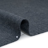 Polyester and Linen Textured Upholstery Woven - Indigo - Georgia Collection