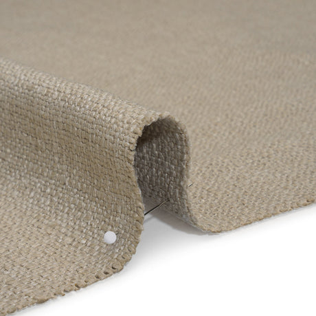 Polyester and Linen Textured Upholstery Woven - Linen - Georgia Collection