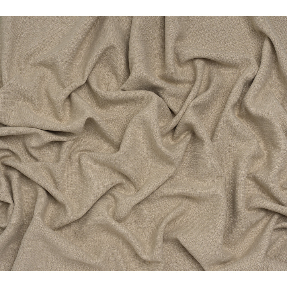 Polyester and Linen Textured Upholstery Woven - Linen - Georgia Collection