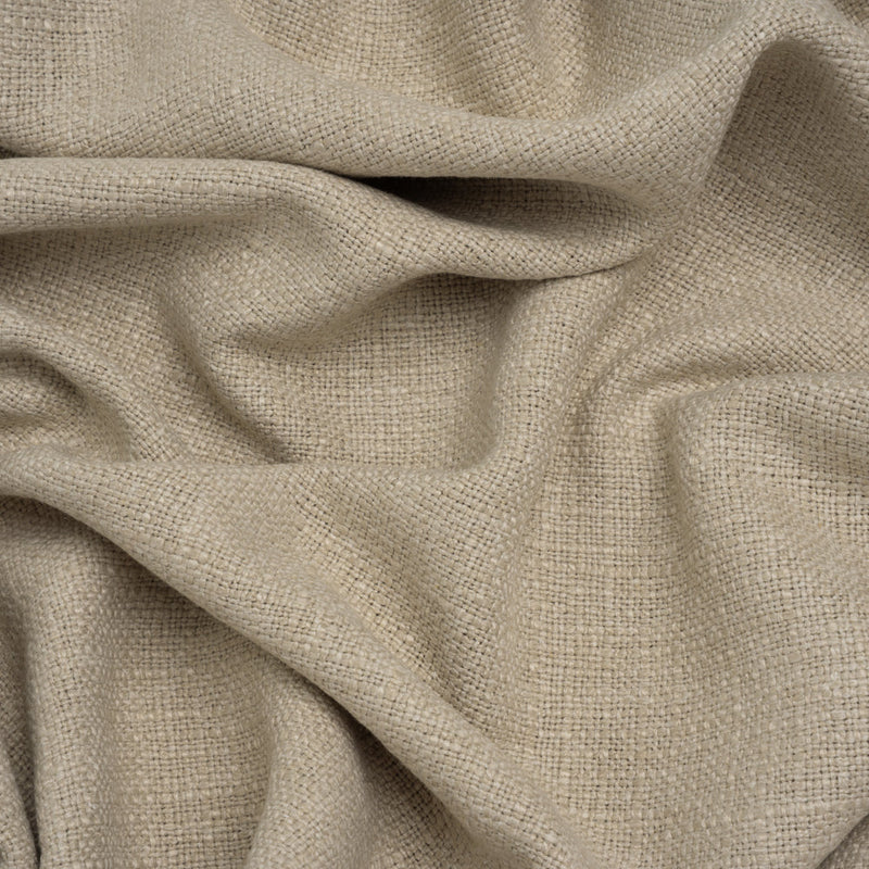 Polyester and Linen Textured Upholstery Woven - Linen - Georgia Collection