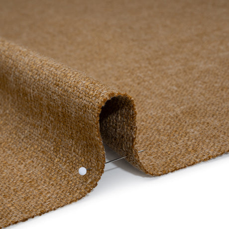 Polyester and Linen Textured Upholstery Woven - Pecan - Georgia Collection