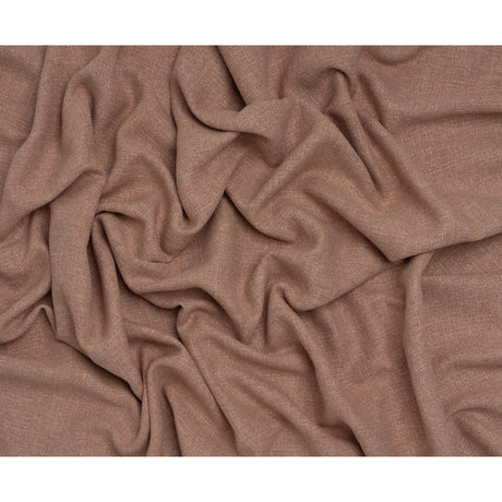 Polyester and Linen Textured Upholstery Woven - Pink Sand - Georgia Collection