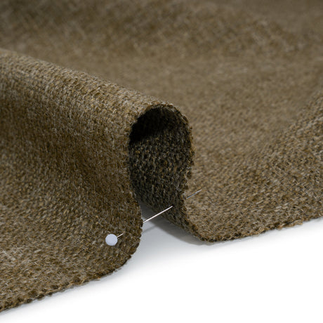 Polyester and Linen Textured Upholstery Woven - Silver Sage - Georgia Collection