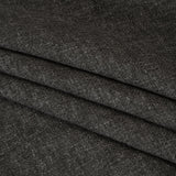 Polyester and Linen Textured Upholstery Woven - Smoke - Georgia Collection
