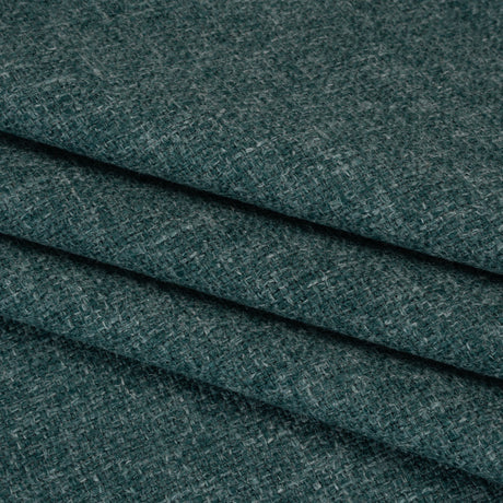 Polyester and Linen Textured Upholstery Woven - Spruce - Georgia Collection