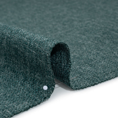 Polyester and Linen Textured Upholstery Woven - Spruce - Georgia Collection
