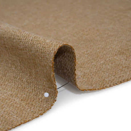 Polyester and Linen Textured Upholstery Woven - Wheat - Georgia Collection