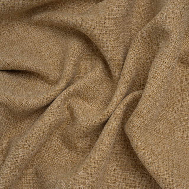 Polyester and Linen Textured Upholstery Woven - Wheat - Georgia Collection