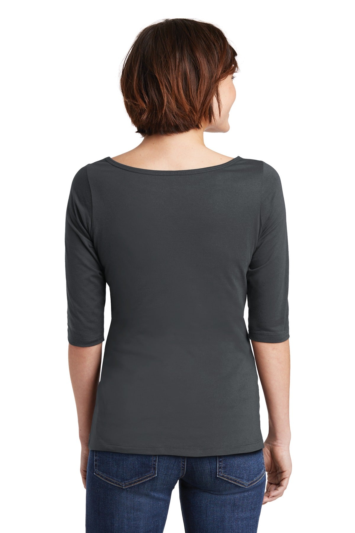 District® Women's Perfect Weight® 3/4-Sleeve Tee