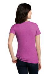 District ® Women's Perfect Blend® CVC Tee. DM108L