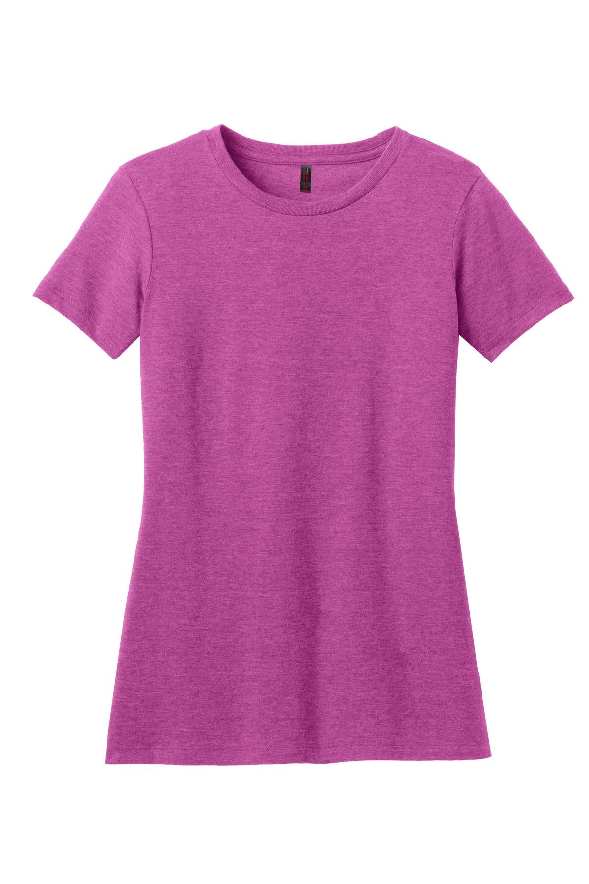 District ® Women's Perfect Blend® CVC Tee. DM108L