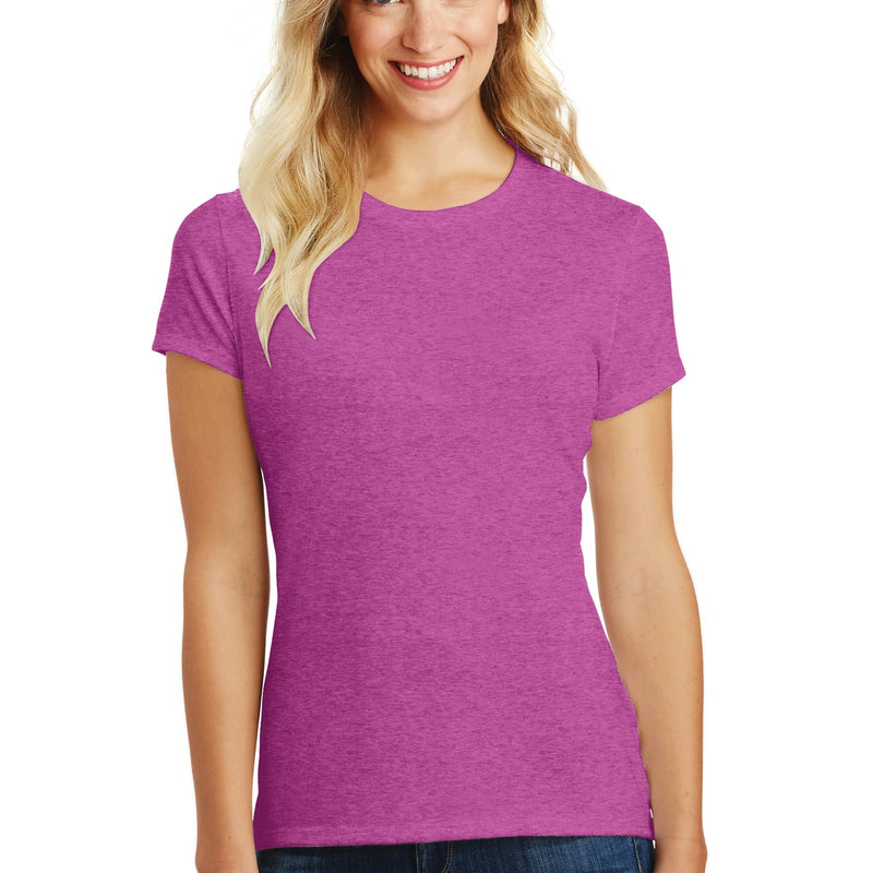 District ® Women's Perfect Blend® CVC Tee. DM108L