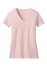 District® Women's Perfect Blend® CVC V-Neck Tee. DM1190L