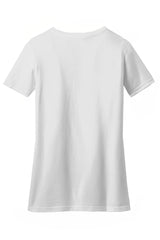 District® Women's Perfect Blend® CVC V-Neck Tee. DM1190L