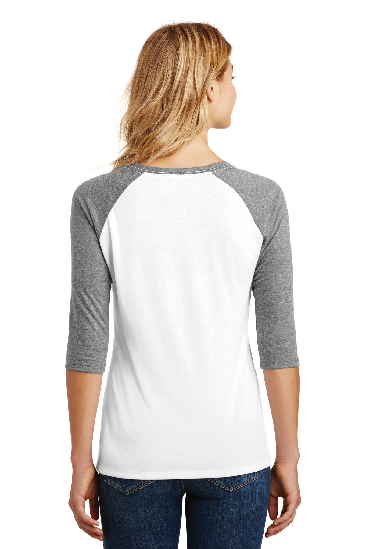 District® Women's Perfect Tri® 3/4-Sleeve Raglan