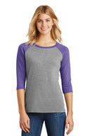 District® Women's Perfect Tri 3/4-Sleeve Raglan