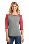 District® Women's Perfect Tri® 3/4-Sleeve Raglan