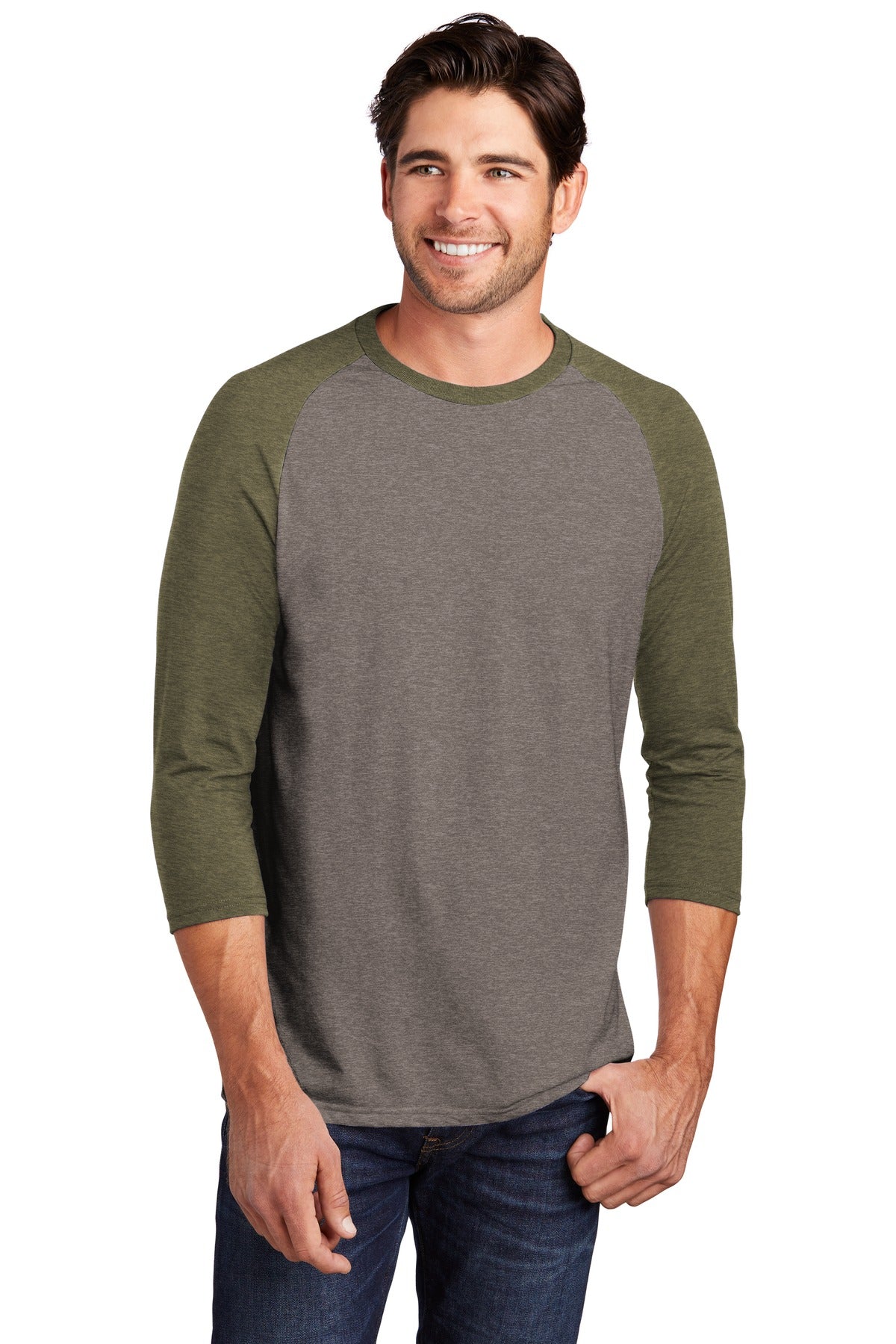 District ® Perfect Tri® 3/4-Sleeve Raglan