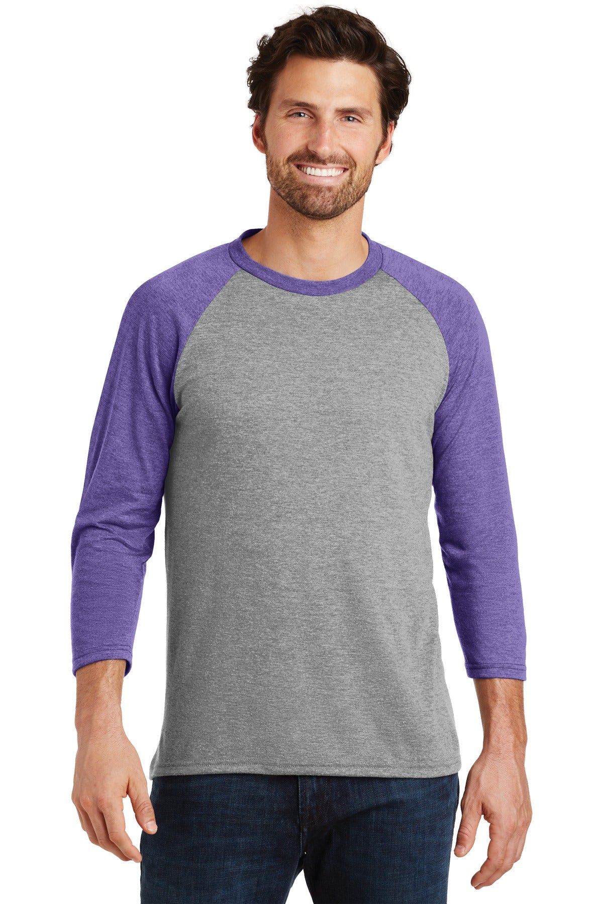 District ® Perfect Tri® 3/4-Sleeve Raglan