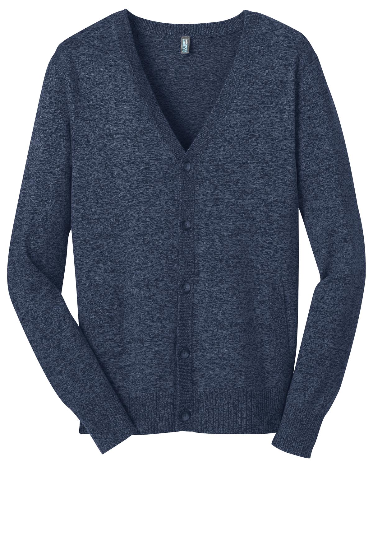 DISCONTINUED District Made® - Mens Cardigan Sweater