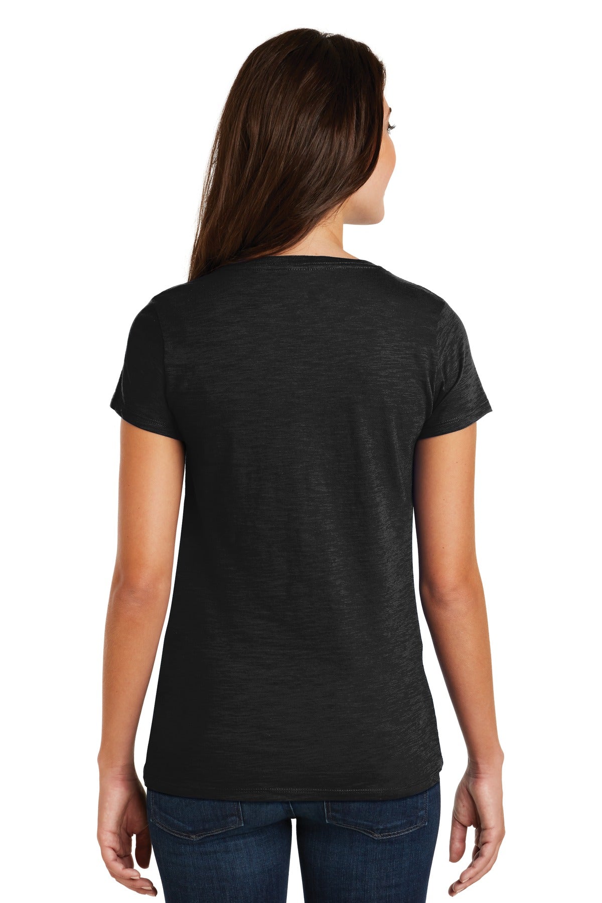 DISCONTINUED District ® Women's Super Slub® V-Neck Tee