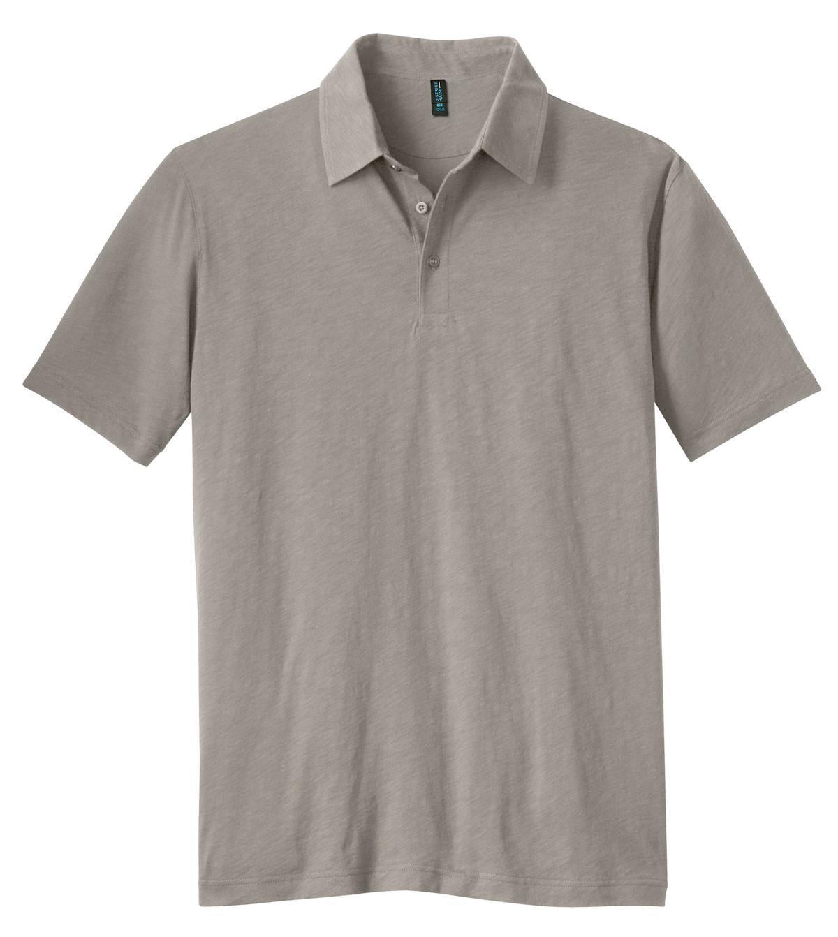 DISCONTINUED District Made® - Mens Slub Polo