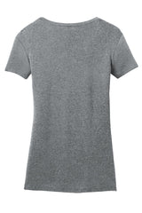 DISCONTINUED District Made® Ladies Mini Rib V-Neck Tee