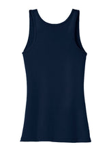 DISCONTINUED District Made® Ladies Mini Rib Racerback Tank