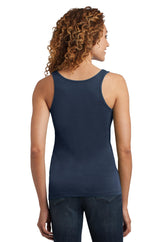 DISCONTINUED District Made® Ladies Mini Rib Racerback Tank