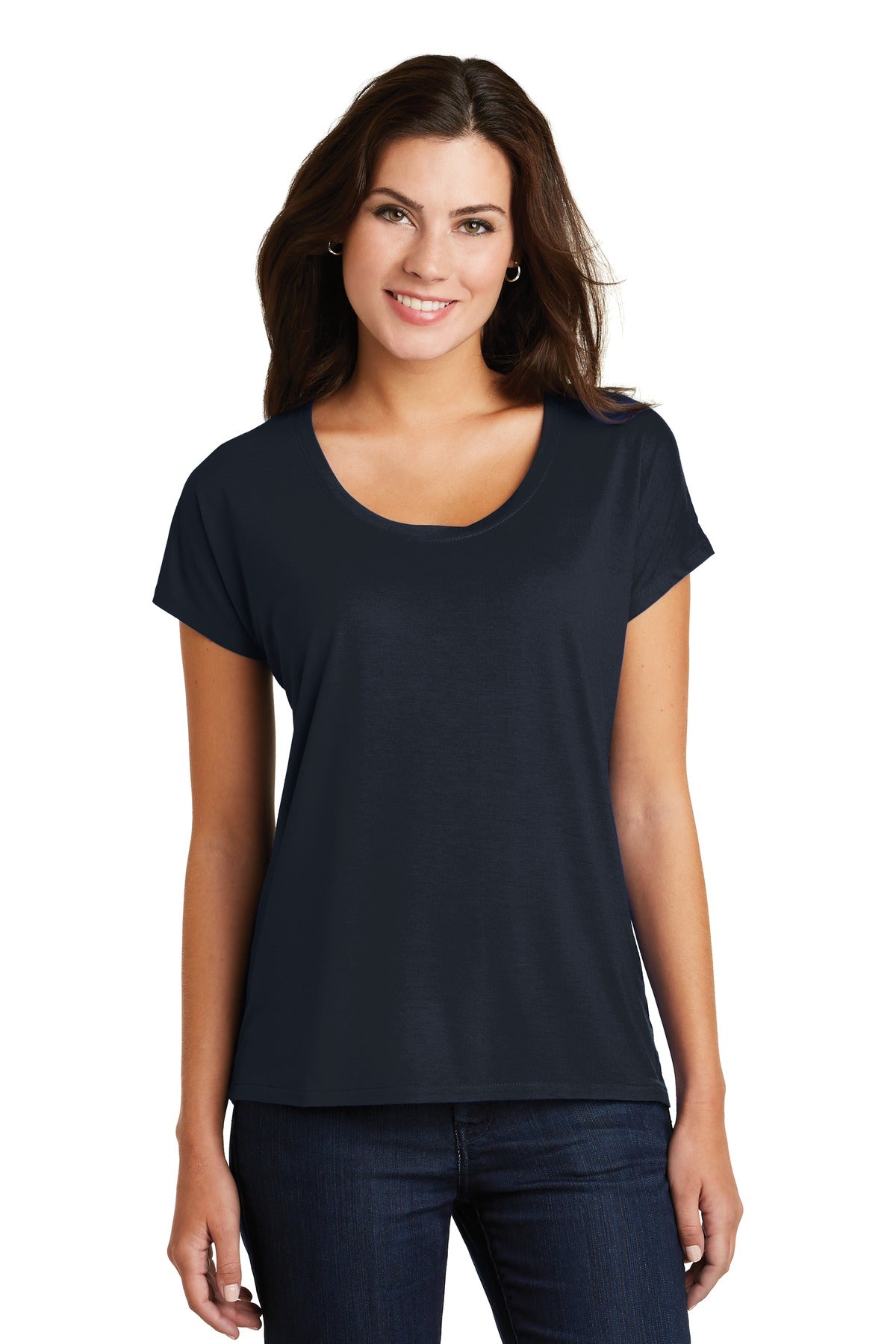 DISCONTINUED District ® Women's Drapey Dolman Tee