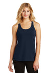 DISCONTINUED District Made® Ladies 60/40 Gathered Racerback Tank