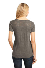 DISCONTINUEDDistrict Made® - Ladies Tri-Blend Lace Tee