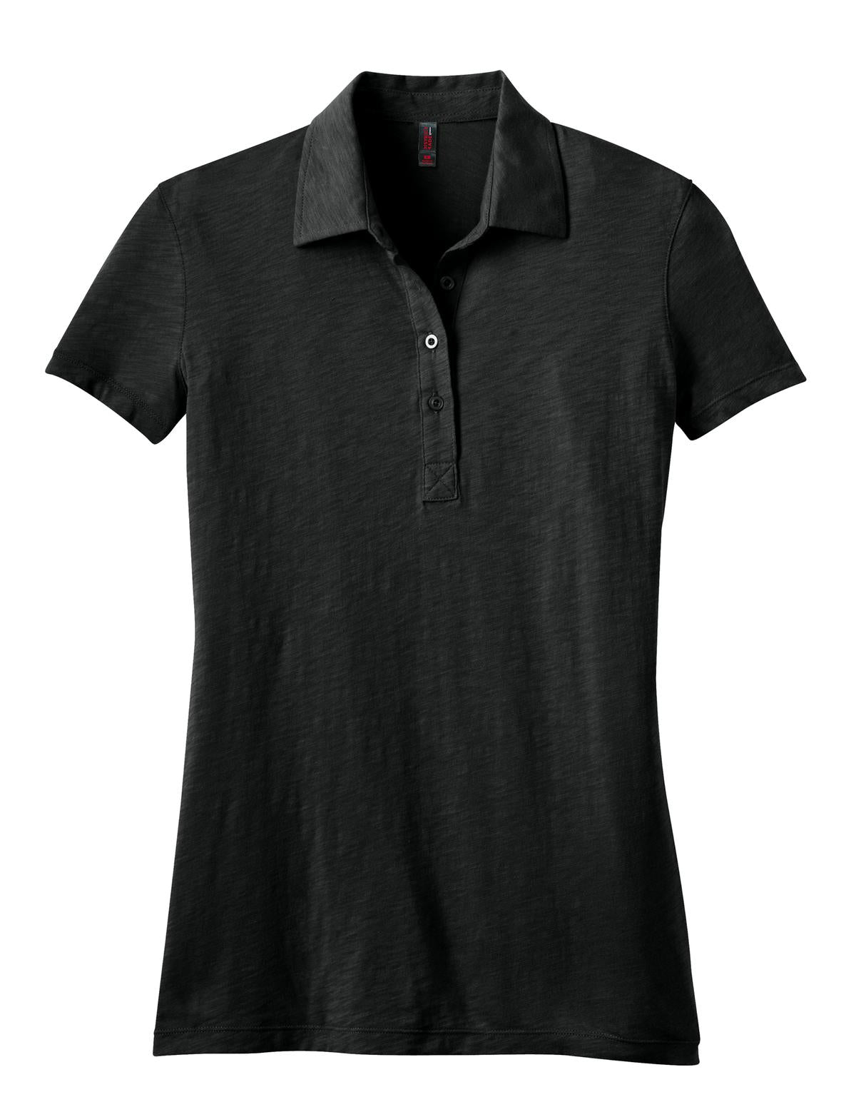 DISCONTINUED District Made® - Ladies Slub Polo