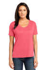 DISCONTINUED District Made® - Ladies Modal Blend Relaxed V-Neck Tee