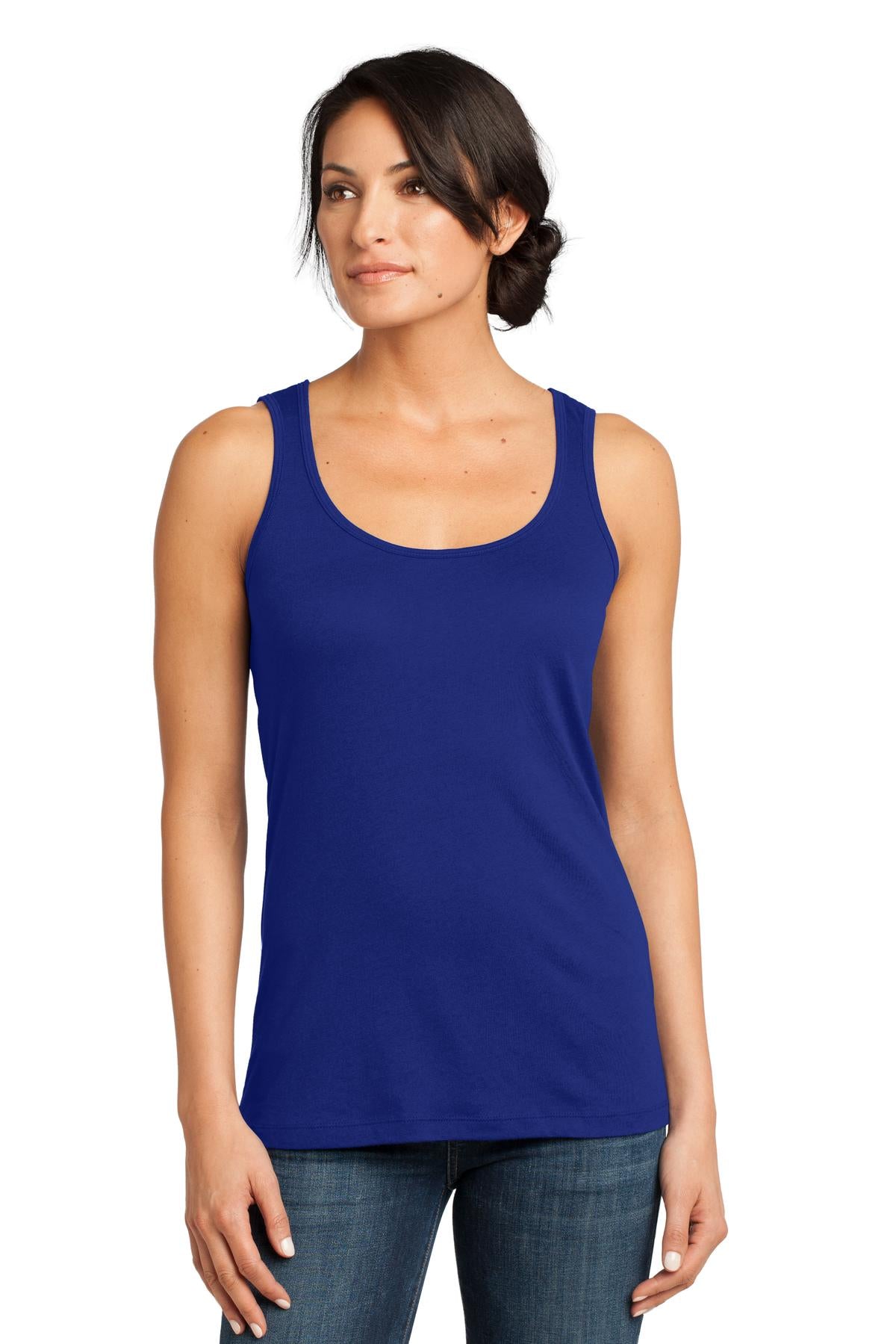 DISCONTINUED District Made® - Ladies Modal Blend Tank