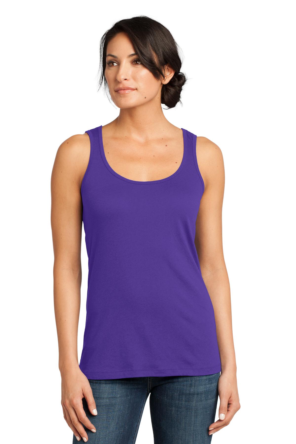 DISCONTINUED District Made® - Ladies Modal Blend Tank