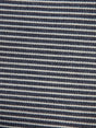 Stretch Denim Fabric Natural with Navy Stripe 9oz