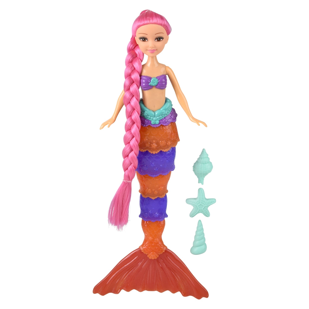 Color Changing Mermaid Doll (1 PC)
