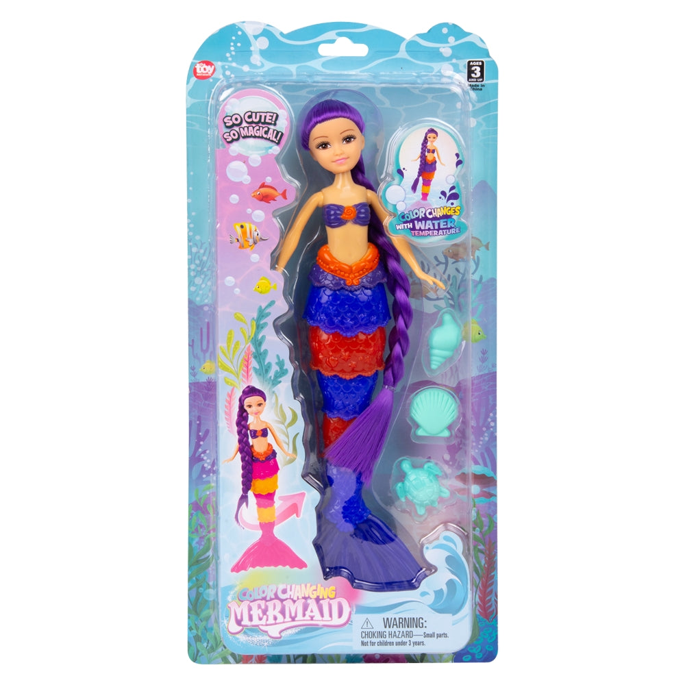 Color Changing Mermaid Doll (1 PC)