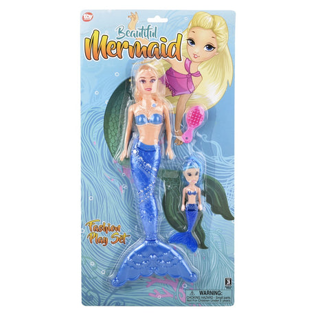 Mermaid Doll Play Set (1 CRD)