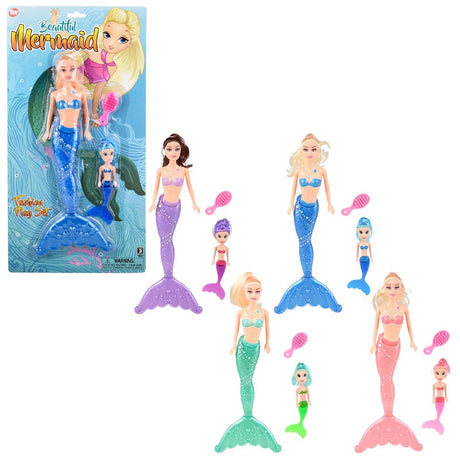 Mermaid Doll Play Set (1 CRD)