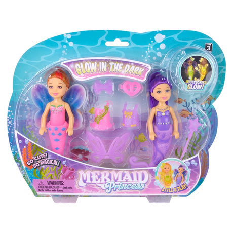 Glow In Dark Mermaid Set