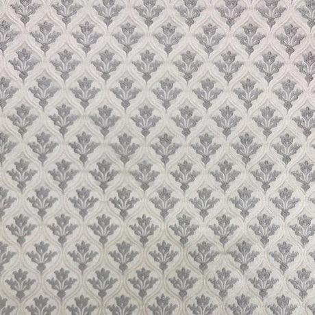 Dominic Polyester Fabric - Two-Toned Floral Jacquard, 55" Width (1 Yard)