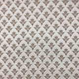 Dominic Polyester Fabric - Two-Toned Floral Jacquard, 55" Width (1 Yard)