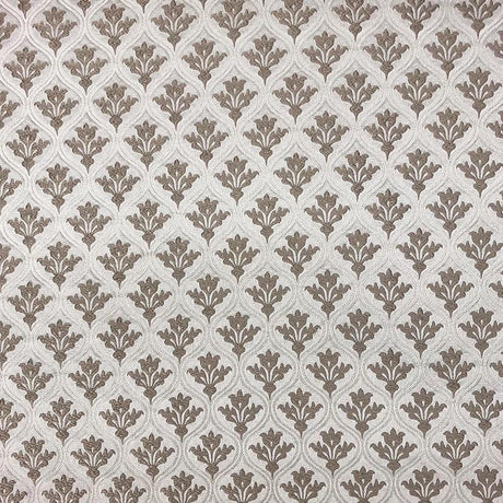 Dominic Polyester Fabric - Two-Toned Floral Jacquard, 55" Width (1 Yard)